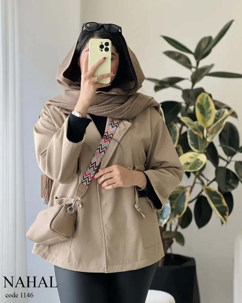 بارونی مدل نهال جنس سانتانا کد 1146 - تصویر 2