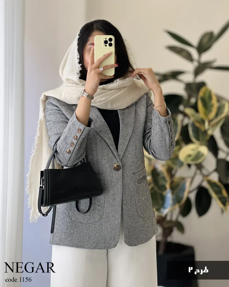 کت مدل نگار جنس جناغی کجراه کد 1156 - تصویر 8