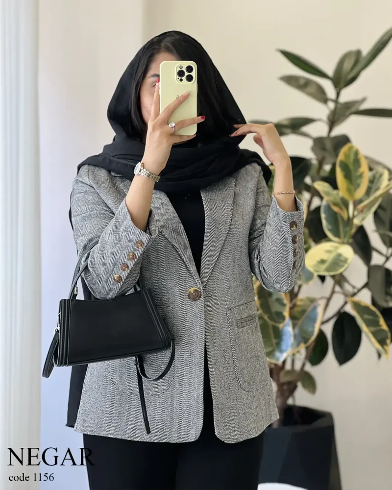 کت مدل نگار جنس جناغی کجراه کد 1156 - تصویر 2