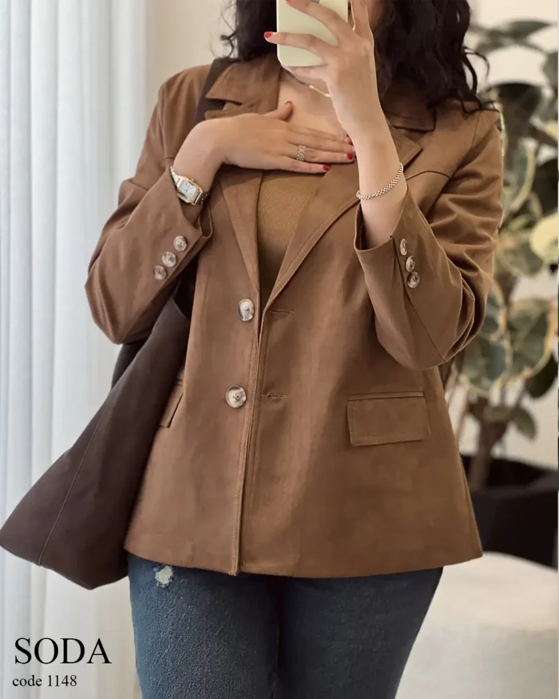 کت مدل سودا جنس جیر ترک اصلی کد 1148 - تصویر 9