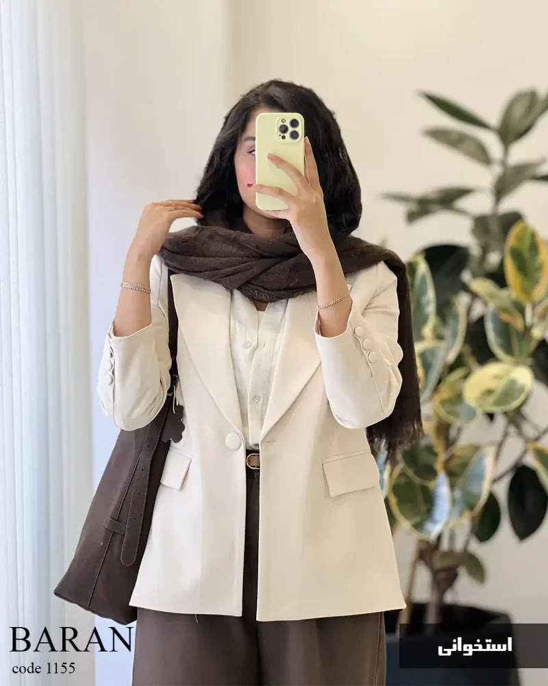 کت مدل باران جنس مازراتی کد 1155 - تصویر 14