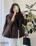 کت مدل باران جنس مازراتی کد 1155 - تصویر 6