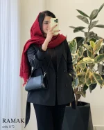 حراج بارونی مدل رامک جنس سانتانا گرم بالا کد 1172 - تصویر 10