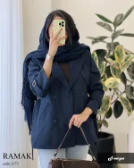 حراج بارونی مدل رامک جنس سانتانا گرم بالا کد 1172 - تصویر 12