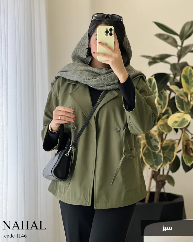 بارونی مدل نهال جنس سانتانا کد 1146 - تصویر 7