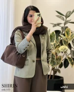 سری اول پیش فروش کت شیرین جنس مخمل ترک کد 1153 - تصویر 4