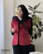 سری اول پیش فروش کت شیرین جنس مخمل ترک کد 1153 - تصویر 6