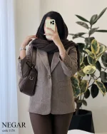 کت مدل نگار جنس جناغی کجراه کد 1156