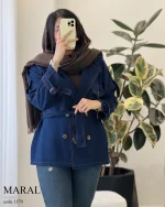 کت مدل مارال جنس کتون ایشو کد 1170 - تصویر 6