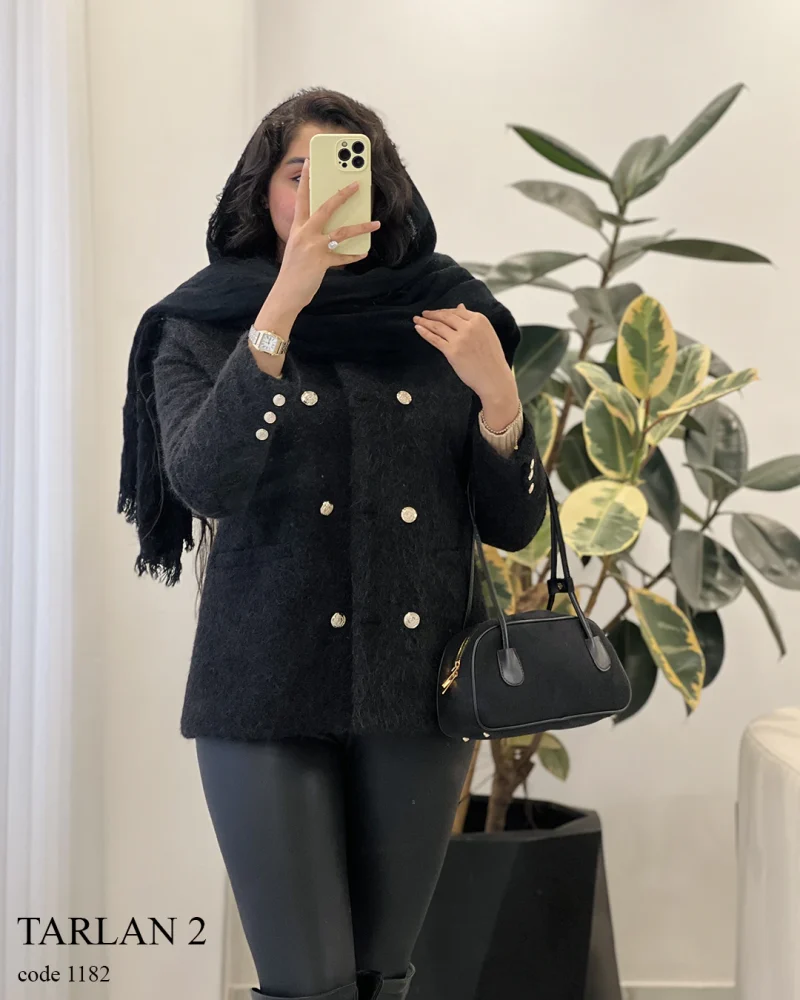پالتو کتی ترلان 2جنس فوتر سموری ترک کد 1182 - تصویر 6
