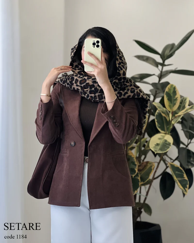 کت مدل ستاره جنس کتون ایشو کد 1184 - تصویر 2