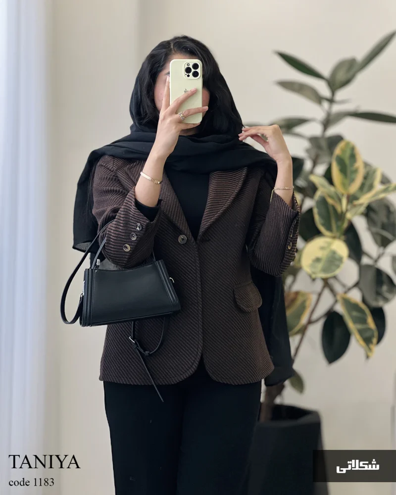 مدل تانیا جنس فوتر کجراه توییت کد 1183 - تصویر 3