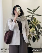 کت مدل ستاره جنس کتون ایشو کد 1184 - تصویر 7