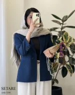 کت مدل ستاره جنس کتون ایشو کد 1184 - تصویر 4