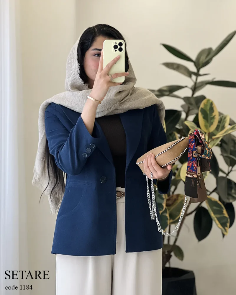 کت مدل ستاره جنس کتون ایشو کد 1184 - تصویر 4