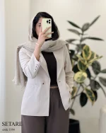 کت مدل ستاره جنس کتون ایشو کد 1184 - تصویر 5