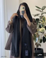 بیگ اسکارف موهر درجه یک ورداتی کد 1169 - تصویر 4