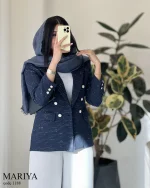 کت مدل ماریا جنس شنل ترک کد 1188
