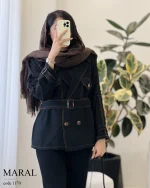 کت مدل مارال جنس کتون ایشو کد 1170 - تصویر 5