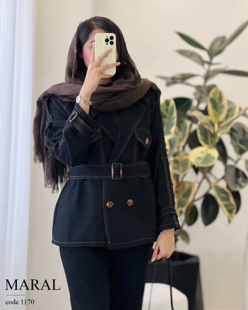 کت مدل مارال جنس کتون ایشو کد 1170 - تصویر 5