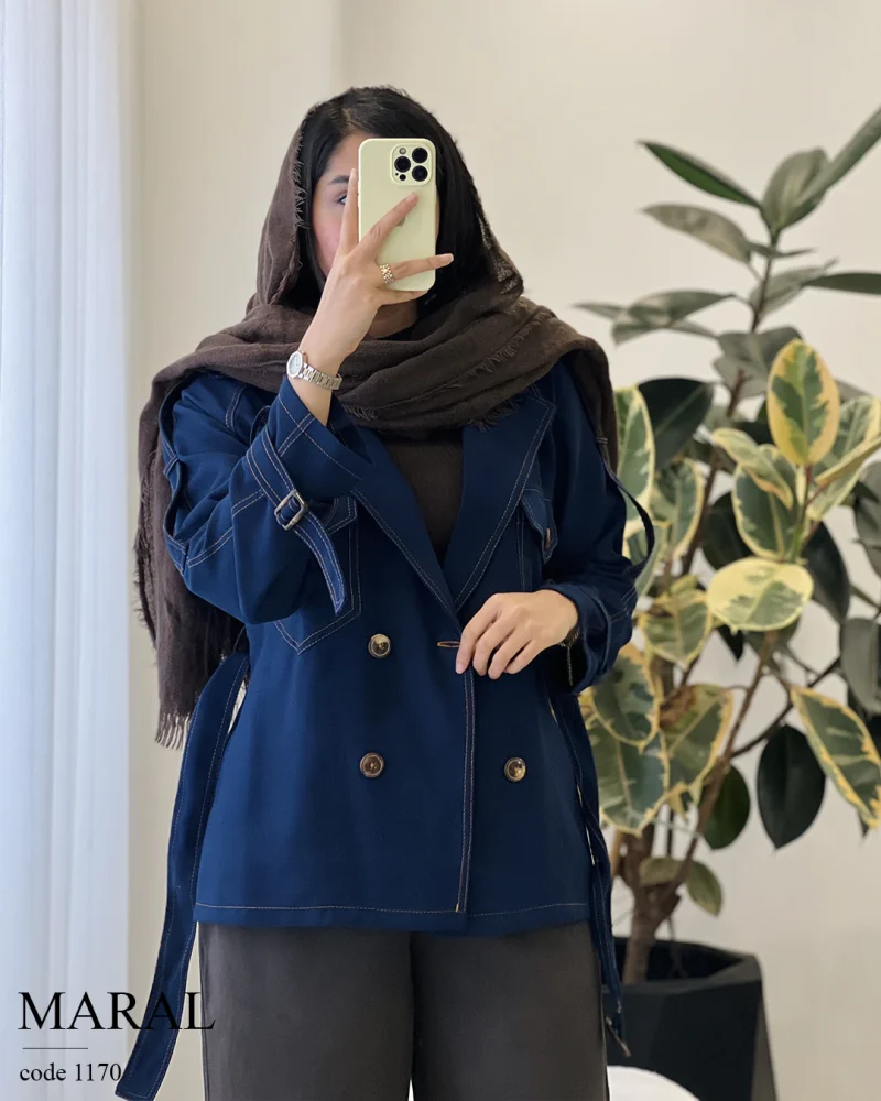 کت مدل مارال جنس کتون ایشو کد 1170 - تصویر 8