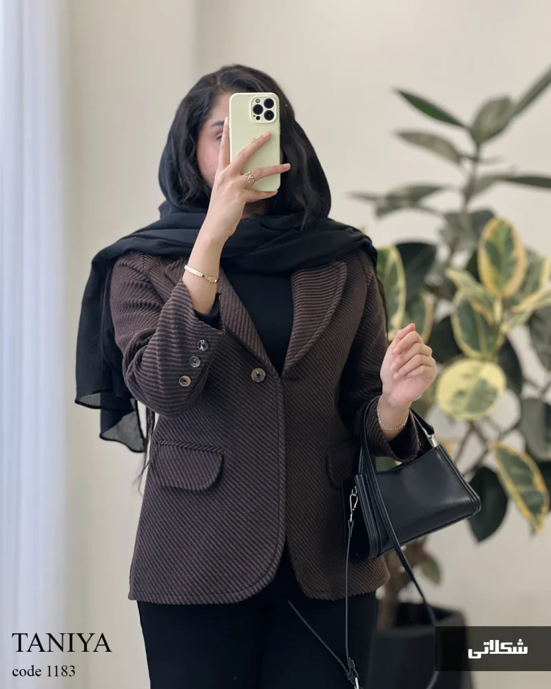 مدل تانیا جنس فوتر کجراه توییت کد 1183 - تصویر 7