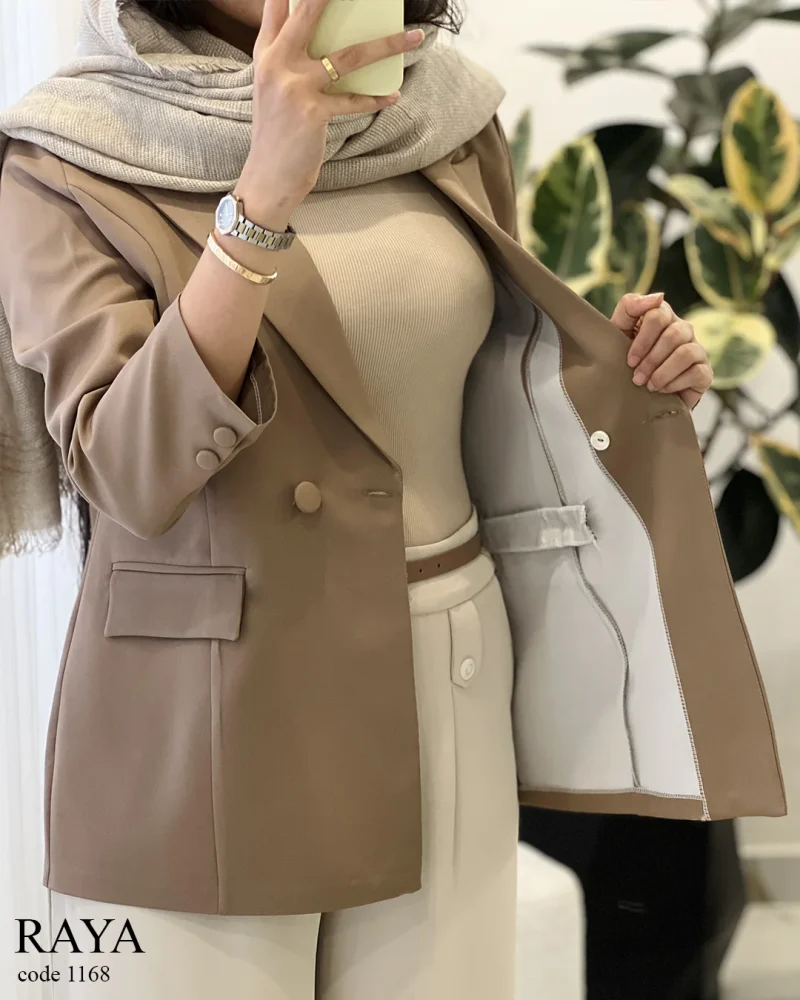 کت مدل رایا جنس مازراتی درجه یک کد 1168 - تصویر 11