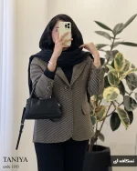 مدل تانیا جنس فوتر کجراه توییت کد 1183 - تصویر 4