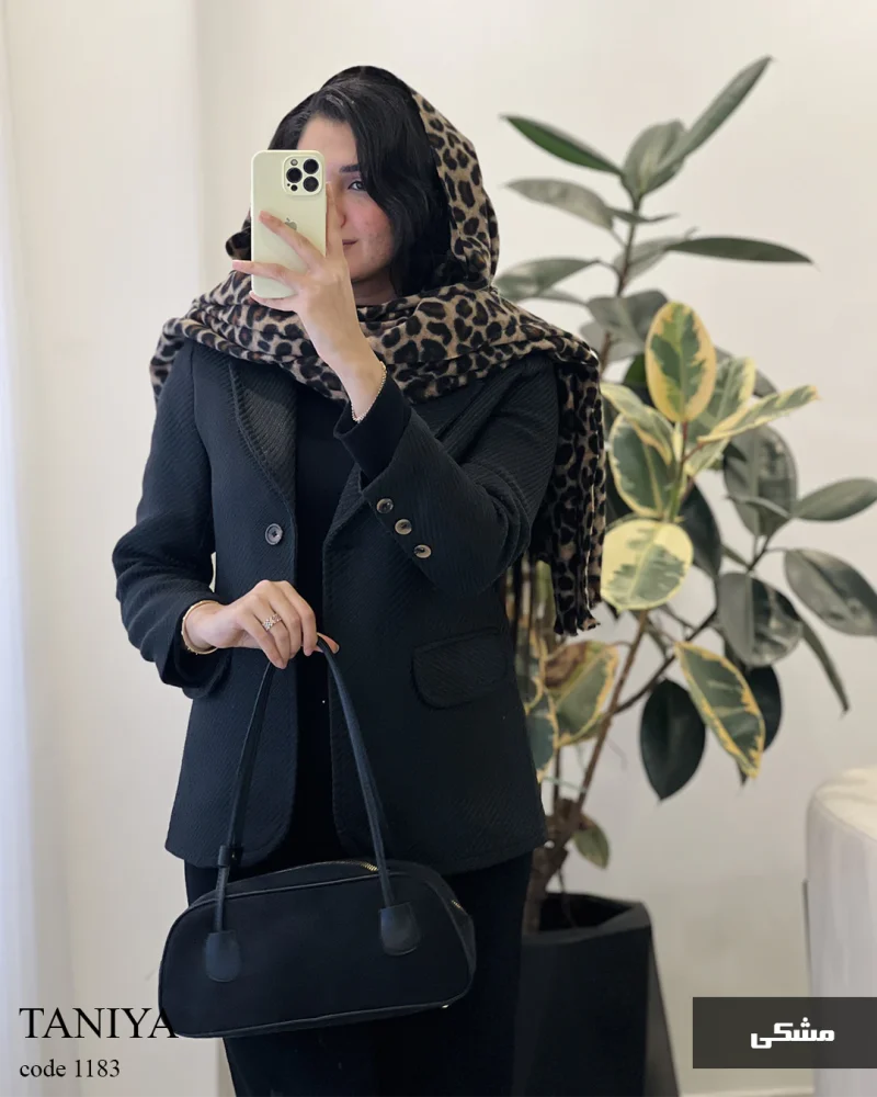مدل تانیا جنس فوتر کجراه توییت کد 1183 - تصویر 2