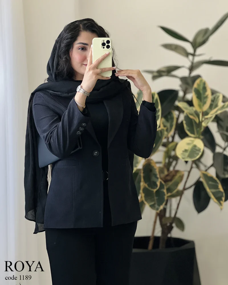 کت مدل رویا جنس کتون ایشو کد 1189 - تصویر 5