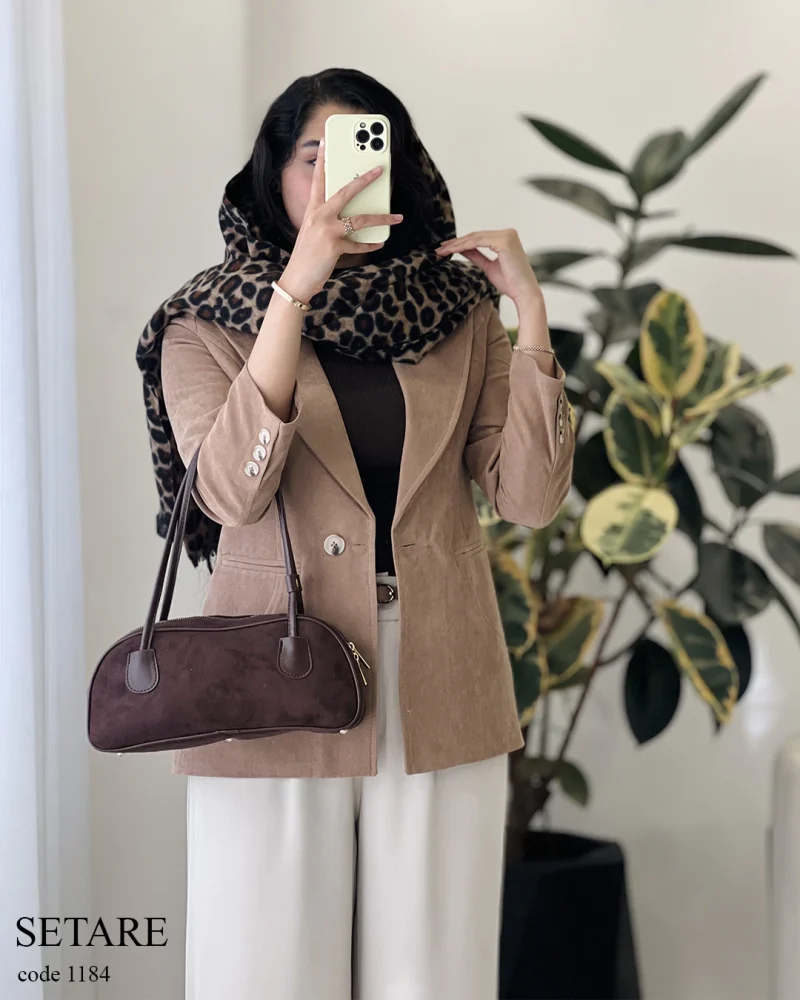 کت مدل ستاره جنس کتون ایشو کد 1184 - تصویر 3