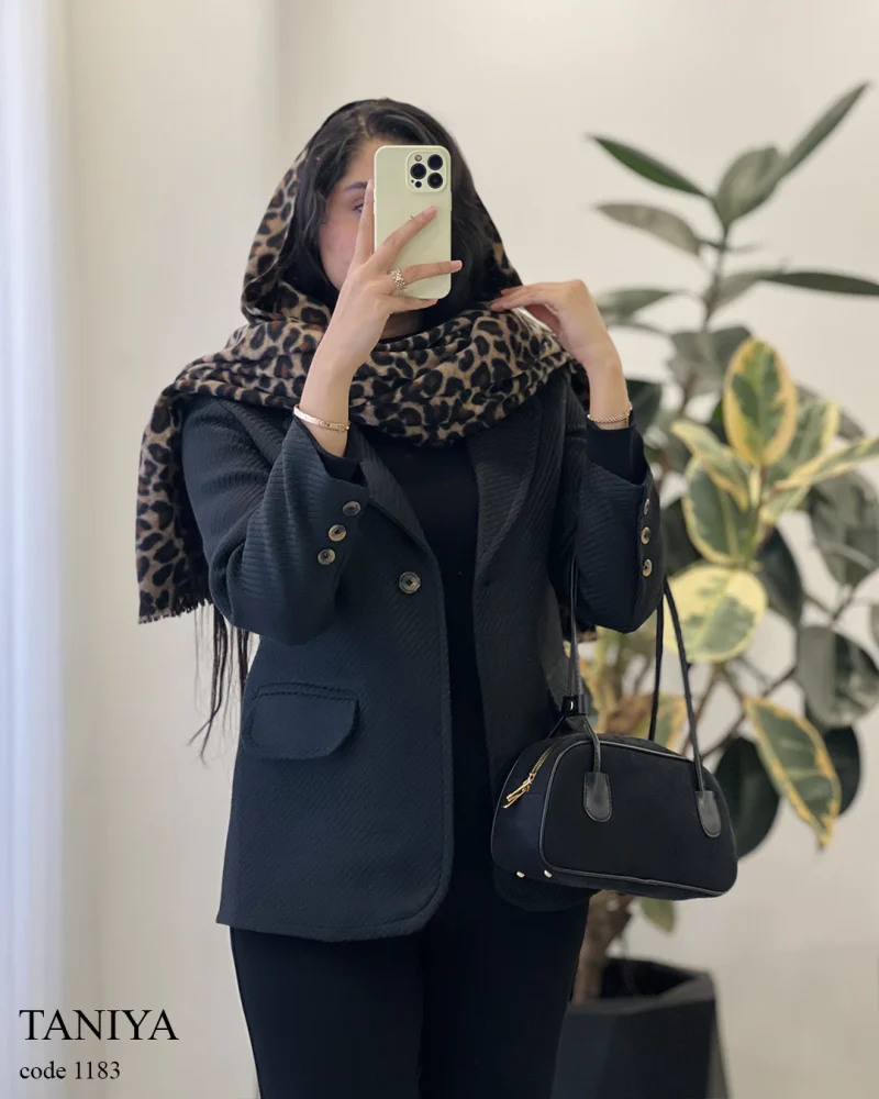 مدل تانیا جنس فوتر کجراه توییت کد 1183 - تصویر 6