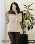 پالتو کتی ترلان 2جنس فوتر سموری ترک کد 1182 - تصویر 5