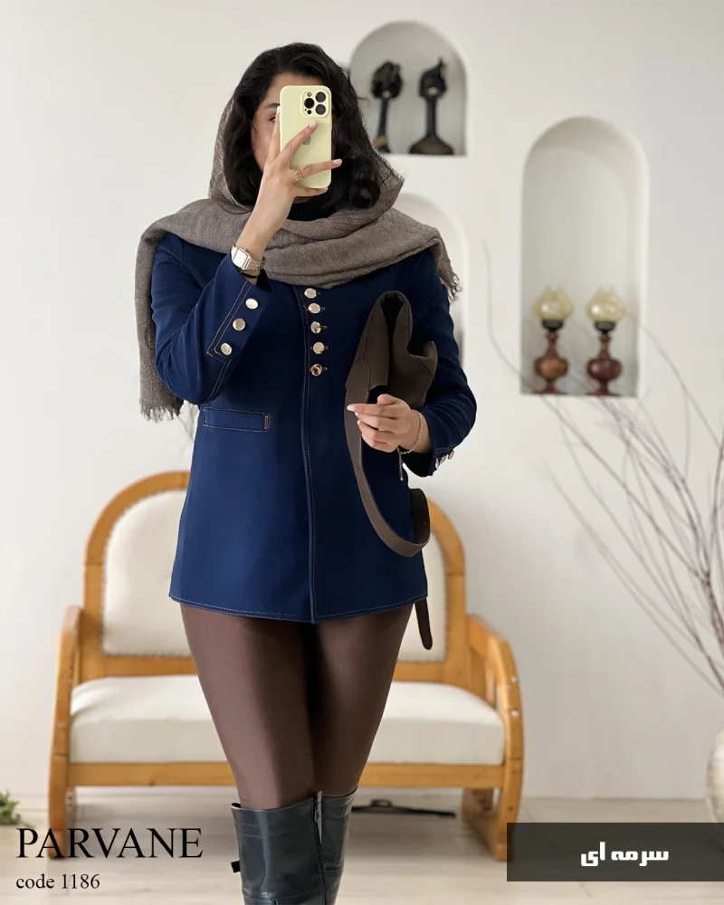 مدل پروانه جنس کتون ایشو کد 1186 - تصویر 5
