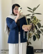 کت مدل ستاره جنس کتون ایشو کد 1184