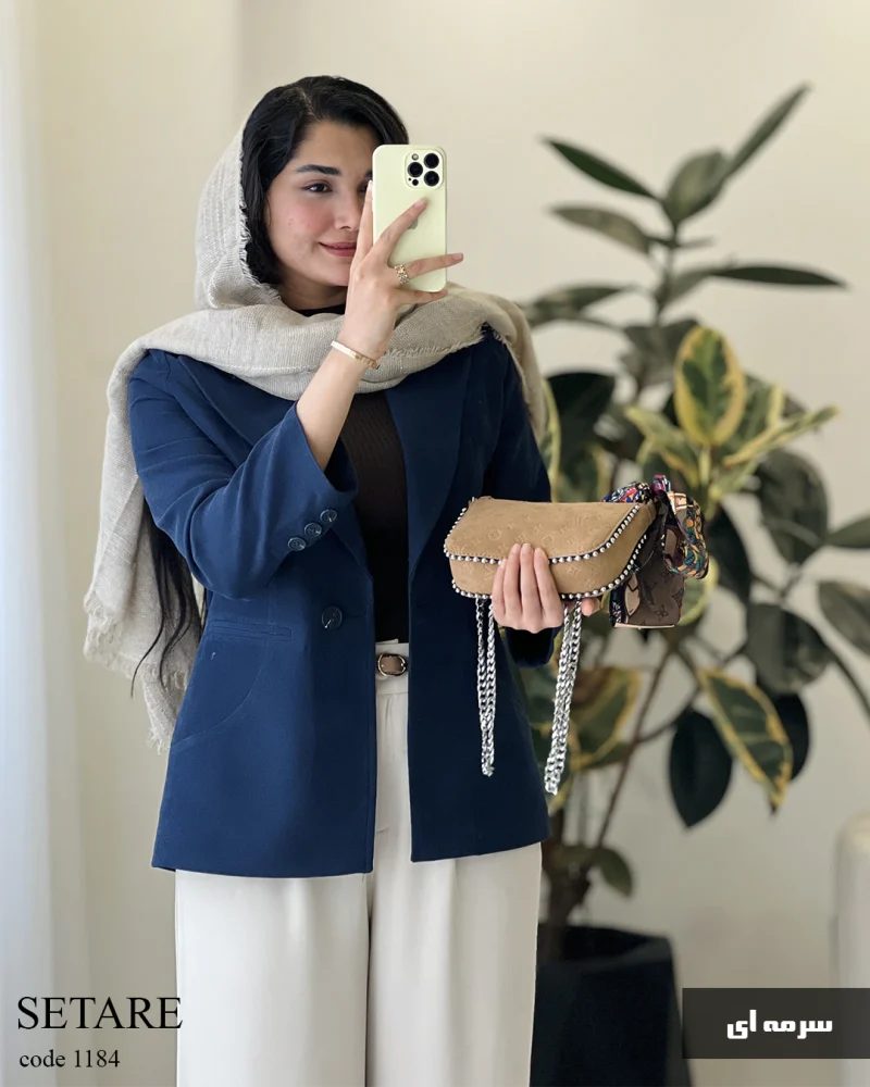 کت مدل ستاره جنس کتون ایشو کد 1184 - تصویر 9