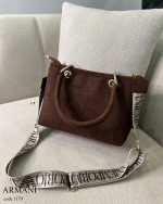 کیف ارمانی جنس جیر درجه یک کد 1179 - تصویر 2