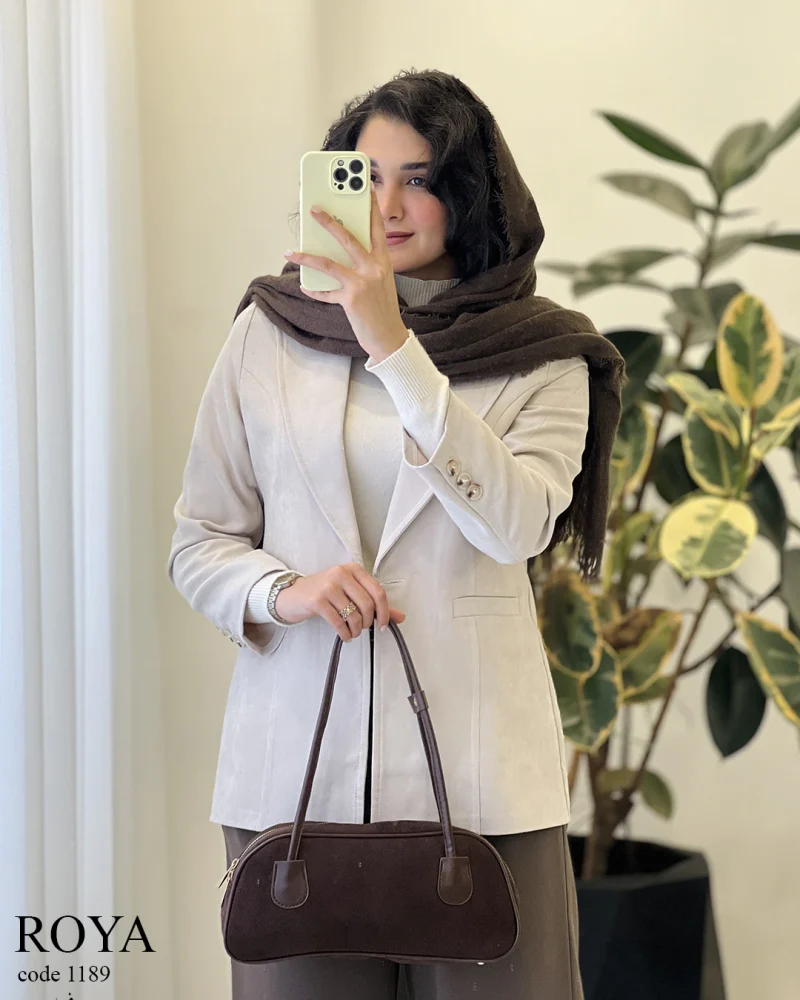 کت مدل رویا جنس کتون ایشو کد 1189 - تصویر 4