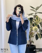 کت مدل رویا جنس کتون ایشو کد 1189 - تصویر 6
