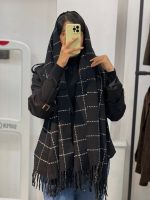 شال مدل سالومه موهر درجه یک کد 1167 - تصویر 4