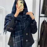 شال مدل سالومه موهر درجه یک کد 1167
