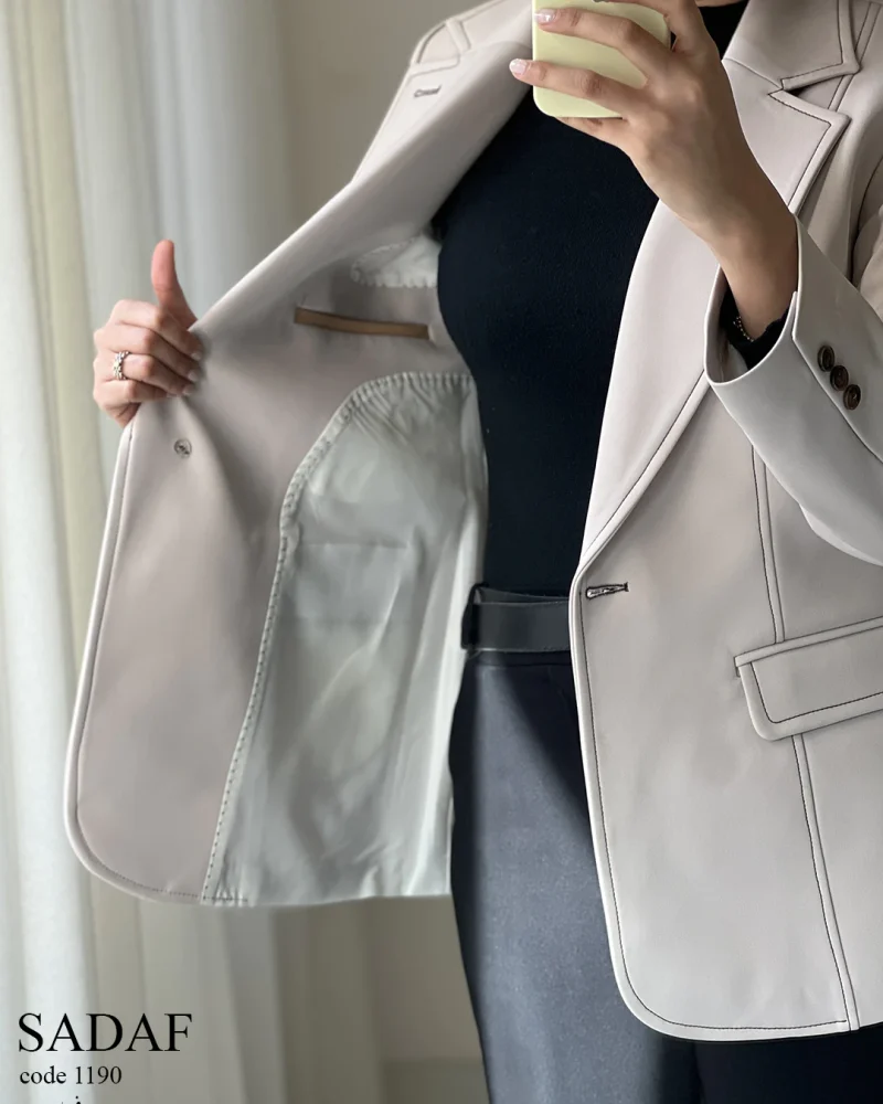 کت صدف جنس پرادا ترک کد 1190 - تصویر 3