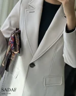 کت صدف جنس پرادا ترک کد 1190 - تصویر 6