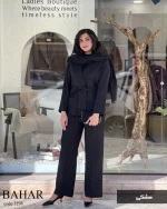 کت و شلوار مدل بهار جنس کرپ بزایاق ترک کد 1198 - تصویر 5