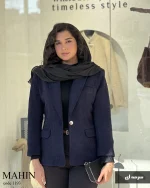 کت مدل مهین جنس مخمل لمزور کبریتی ترک کد 1193 - تصویر 2