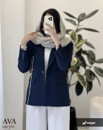 کت مازراتی مدل آوا گرم بالا نخ توییست کد 1196 - تصویر 3