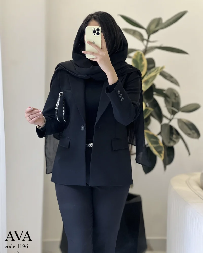 کت مازراتی مدل آوا گرم بالا نخ توییست کد 1196 - تصویر 8