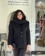 کت دل یار جنس مازراتی نخ توییست کد 1205 - تصویر 7