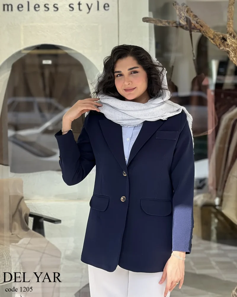 کت دل یار جنس مازراتی نخ توییست کد 1205 - تصویر 6