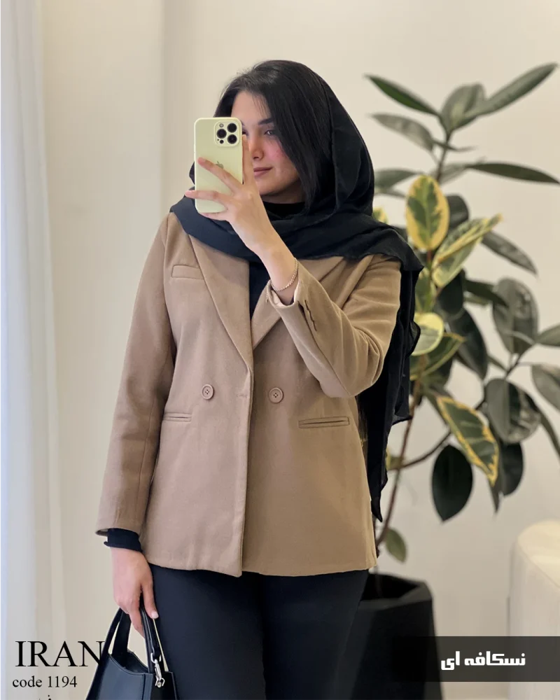 پالتو کتی ایران جنس فوتر گرم بالا کد 1194 - تصویر 6